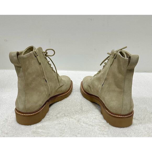 Vince Women’s Biscotti Suede Lace-Up Boot - Picture 3 of 7